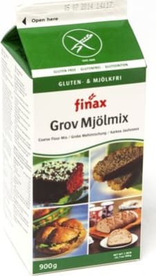 Mjölmix gróft glútenfrítt 900g (6stk/ks)