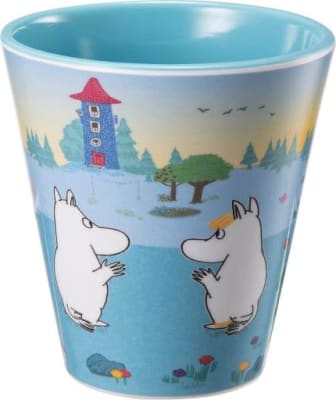 Modern House Glas Mummi blátt 25cl