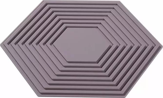 Modern House Hitaplatti silicon  sexkant Ljós