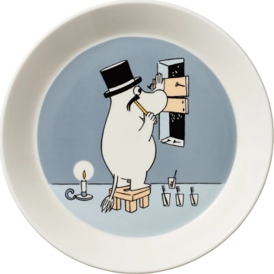 Moomin Diskur 19cm MOOMINPAPPA GREY