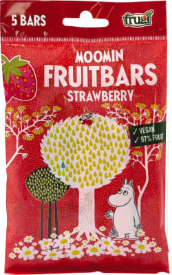 Moomin Fruitbars Strawberry