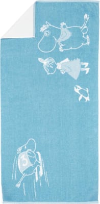 Moomin Handklæði 70x140 Ski jumping