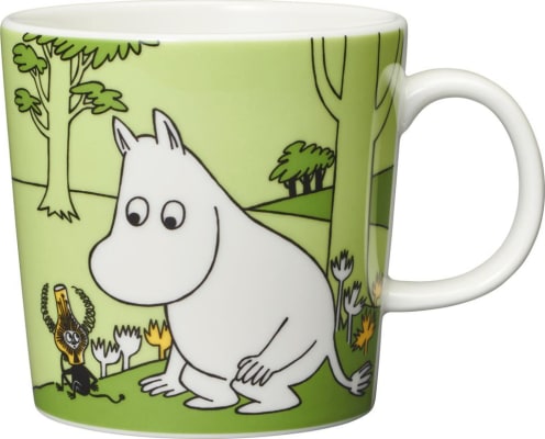Moomin Krús 0,3ltr MOOMINTROLL GRASSGREEN