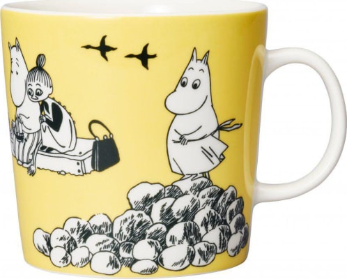 MOOMIN krús 40cl. yellow