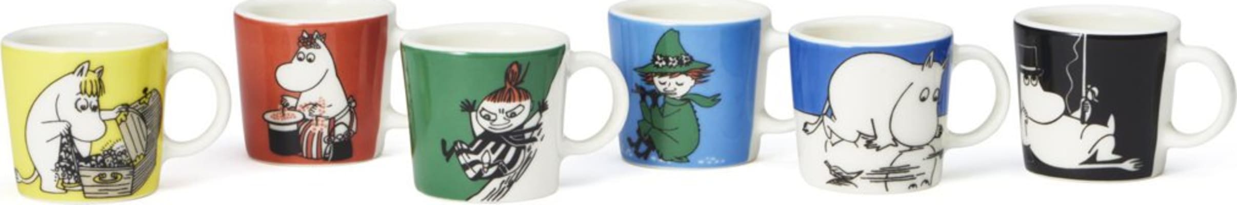 Moomin Krús mini 6stk Classics