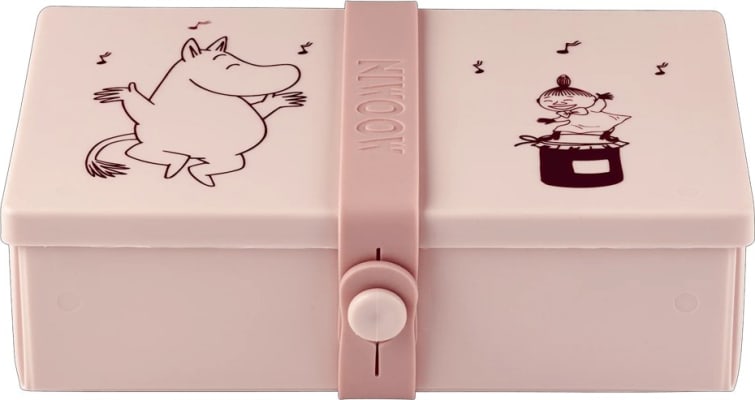 Moomin nestisbox Bleikt