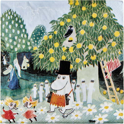 Moomin Servíettur 33cm 20stk, Töfraengi