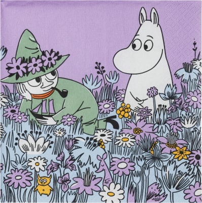 Moomin Servíettur 33cm FRIENDS FOREVER