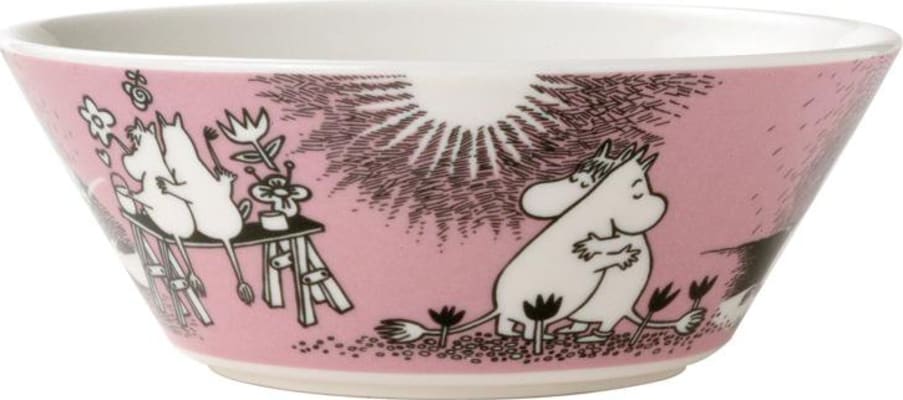 Moomin Skál 15cm djúp LOVE