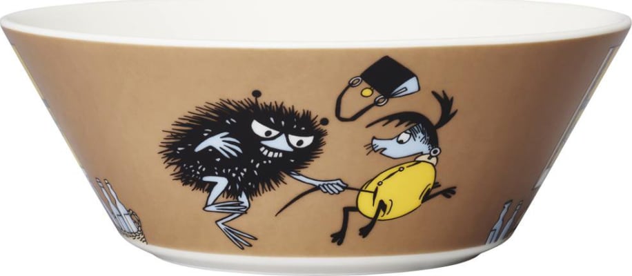 Moomin Skál 15cm djúp STINKY IN ACTION