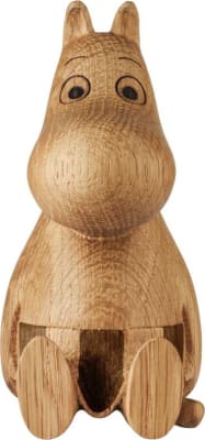 Moomin Viðarstytta eik h:10cm Moominmamma