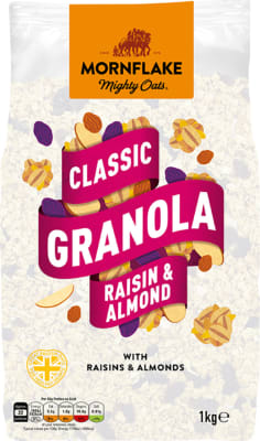 Mornflake Classic Raisin & Almond Granola