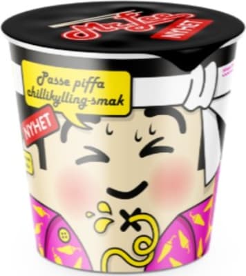 Mr.Lee chilli kjúklingnúðlur 65gr. (x8)