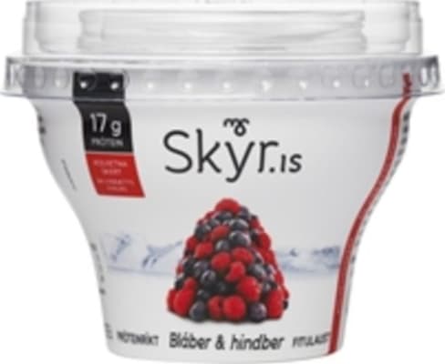 MS Ísey skyr bláber/hindber lágkolvetna  6&#215;170 g/ks