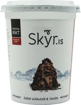 MS Ísey skyr dökkt súkkul/vanilla lágkolv 6x500g