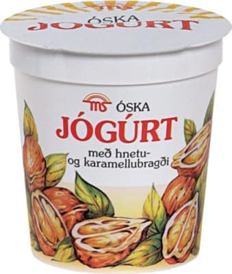 MS Óskajógúrt hnetu/karamellu 8&#215;180 g/ks