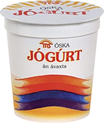 MS Óskajógúrt hrein 8&#215;180 g/ks