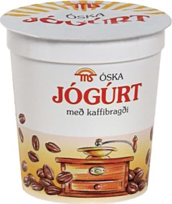 MS Óskajógúrt kaffi 8&#215;180 g/ks