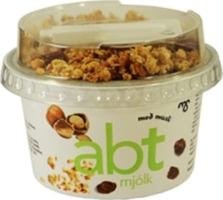 MS ABT mjólk m/musli 168 g/ks