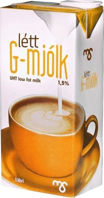 ms G-mjólk létt 1 ltr