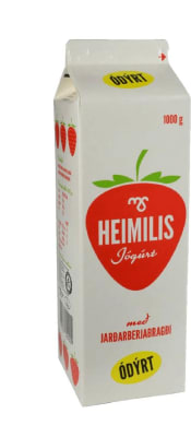 Ms jógúrt jarðarberja 1 ltr