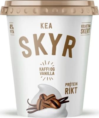 MS KEA skyr kaffi/vanilla 6&#215;500 g/ks