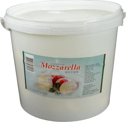 MS Mozzarella ferskur í fötu, stórar kúlur [2,5kg]