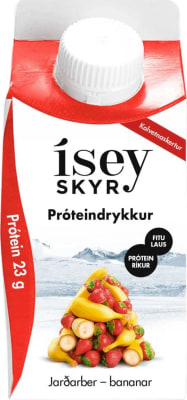 Ms próteindrykkur jarðarber bananar 300 ml