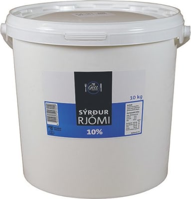 MS Sýrður rjómi 10% 10ltr