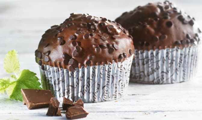 Muffins Triple Choc