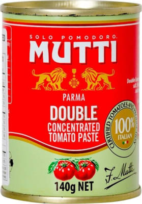 Mutti 2x concentrated paste 140 gr.