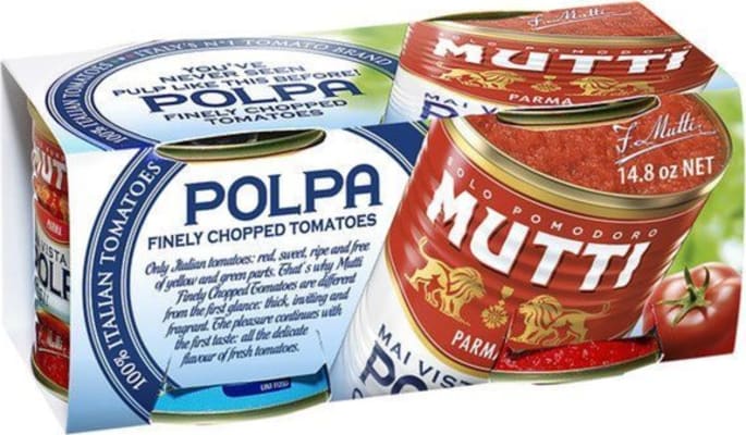 Mutti hakkaðir tómatar 2x210g