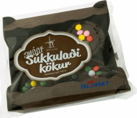 Myllan súkkulaði kökur 4 stk