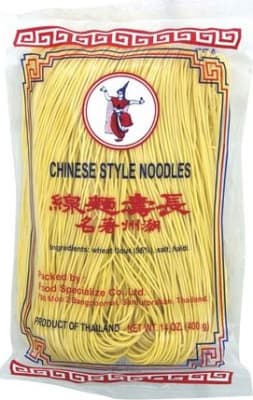 Núðlur gular kínverskar 400 g/stk  (30 stk/ks)