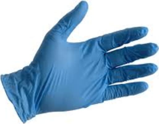 Nítril hanskar S blári 100stk