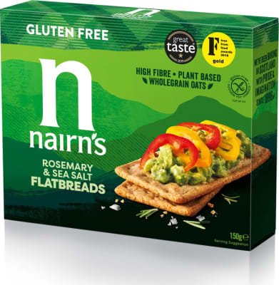 Nairn’s Flatbreads Rosemary & Sea Salt