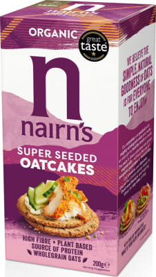 Nairn’s Organic Super Seeded Oatcakes