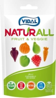 Natural ávextir og grænmeti Vegan 180g