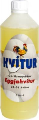 Eggjahvítur gerilsn. 1 ltr.