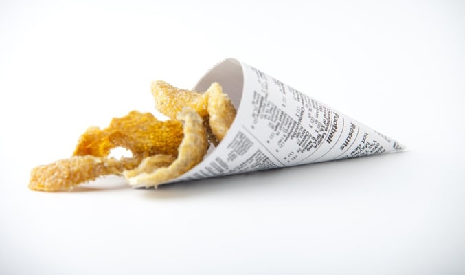Newspaper cone/kramarhús xs minnsta 100stk