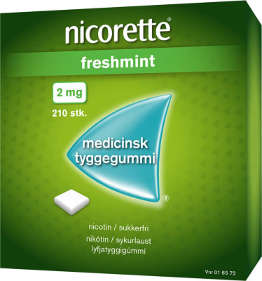 Nicorette Freshmint lyfjatyggigúmmí