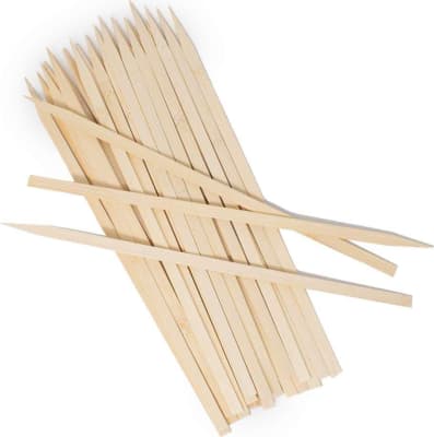 NORPRO Grillpinnar tré flatir 25stk