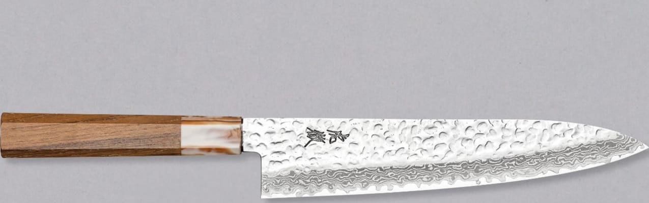 Tamahagane Kotetsu Damascus Chef hnífur – 21 cm