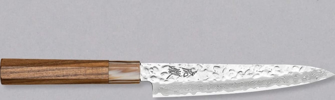 Tamahagane Kotetsu Damascus Petty hnífur – 15 cm