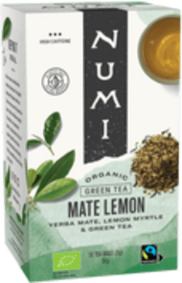 Numi Mate Lemon Green 18  bréf kassi V