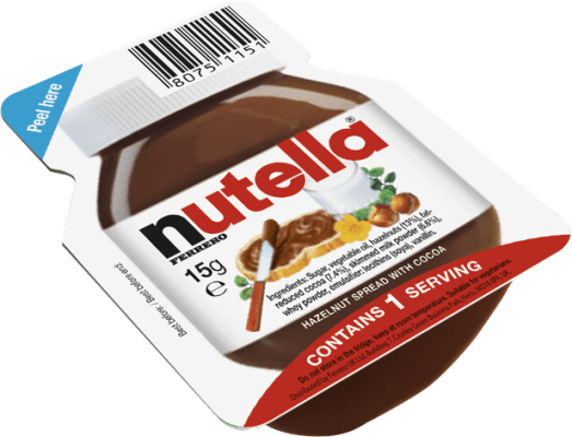 Nutella skammtar 15g 120stk