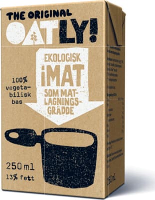 Oatly Haframatreiðslurjómi Lífrænn