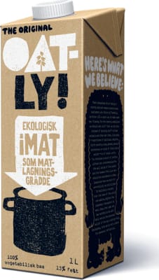 Oatly Haframatreiðslurjómi Lífrænn