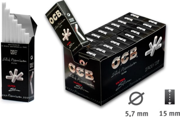 OCB Precut Filter 20stk