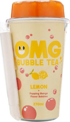 OMG Bubble tea Yerba Mate Lemon m/Mango Bubbles